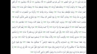 Introduction to chapter 78 Surat Al-Naba' | مقدمة سورة النبأ
