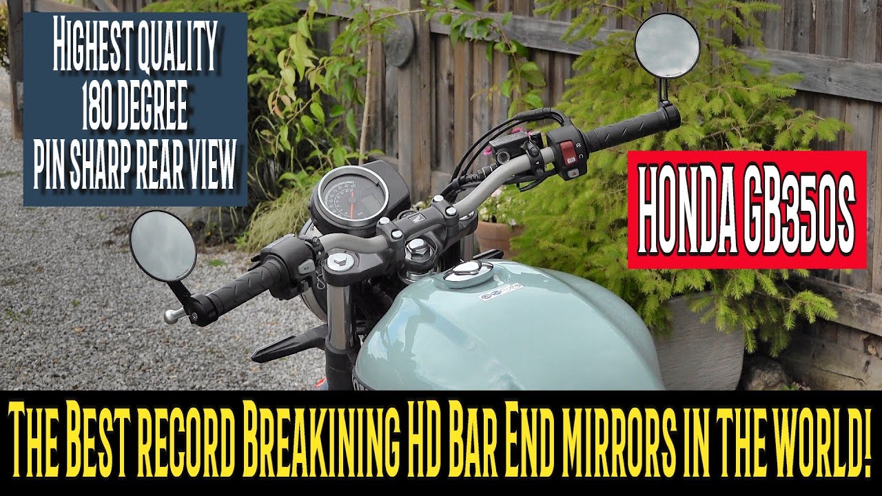 🚨 Honda GB350s Fitting the BEST bar end mirrors in the WORLD The GRANDE TOURISMO HD!