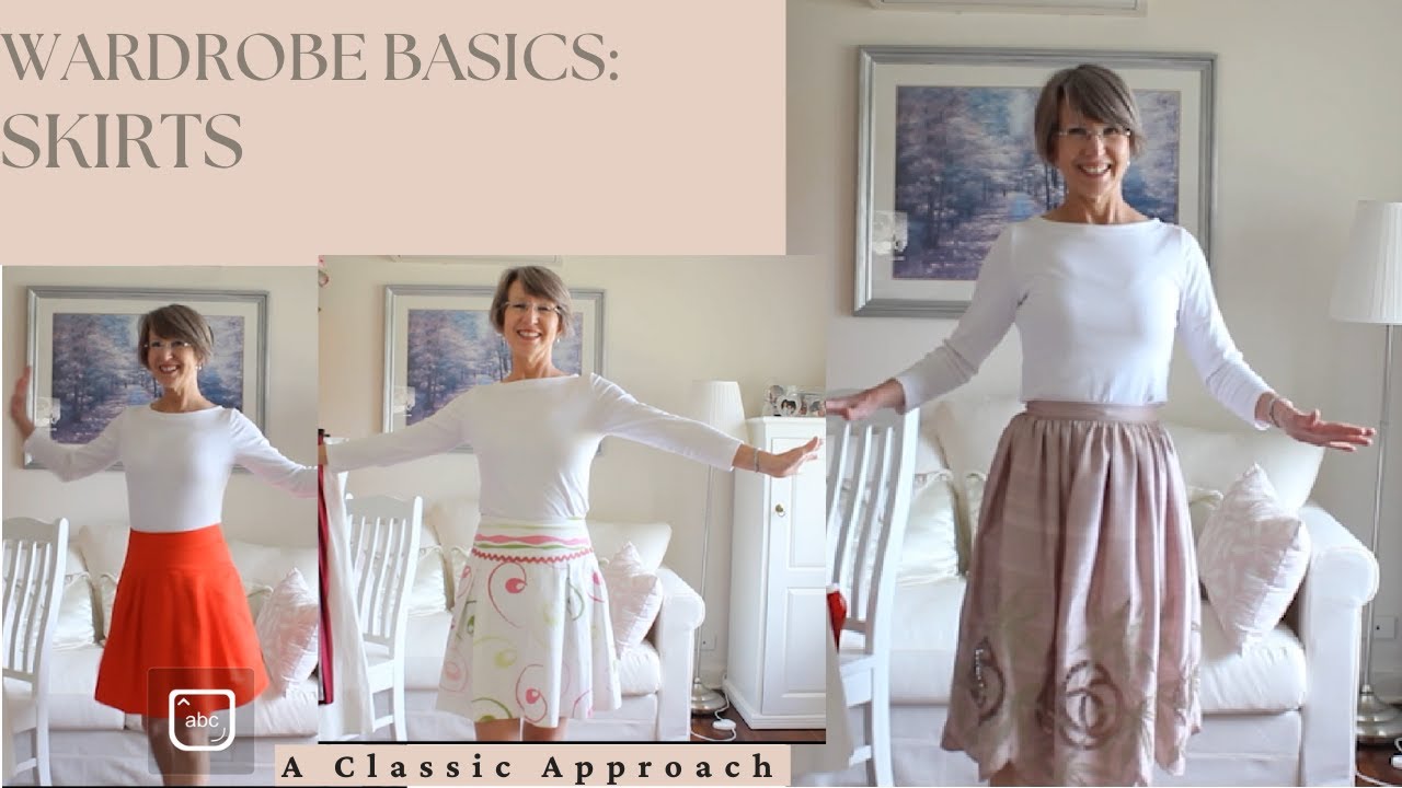 My Skirt Collection by Length: 6 Styles, Stories & Elegant Fashion Over 50