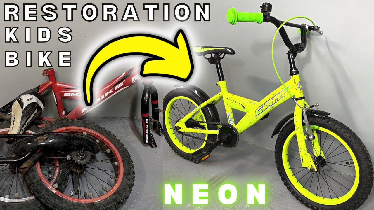 This Kid's Bike Transformation Will Blow Your Mind! - YouTube