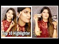 TOP 10 BEST Highlighters | Starting At 180 Rs. Only | Budget Beauty | Super Style Tips