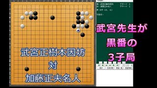 囲碁棋士　武宮正樹　肉筆扇子　本因坊 楽天市場】囲碁の総本山・日本棋院オリジナル 棋士揮毫太骨囲碁