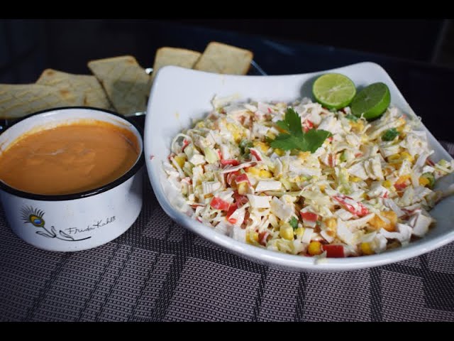 Ensalada de surimi con elote - Pizca de Sabor