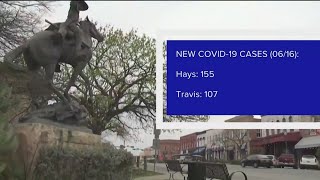 Hays County COVID-19 cases up 135% in one week | KVUE