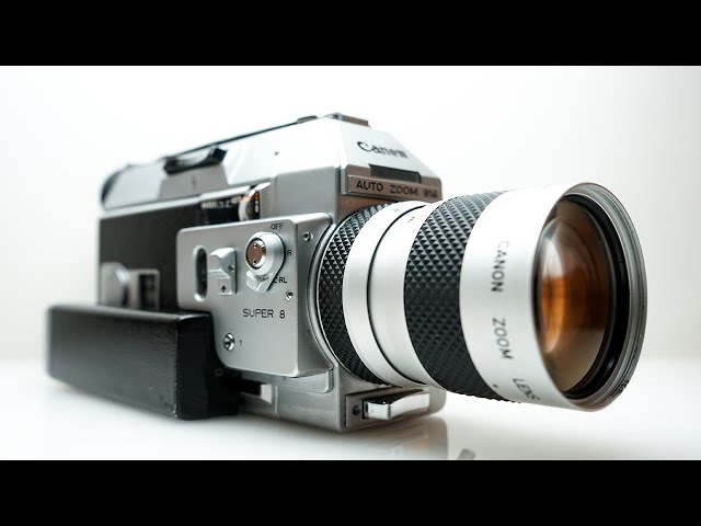 Canon Auto Zoom 814 - Super 8 Movie Camera - YouTube