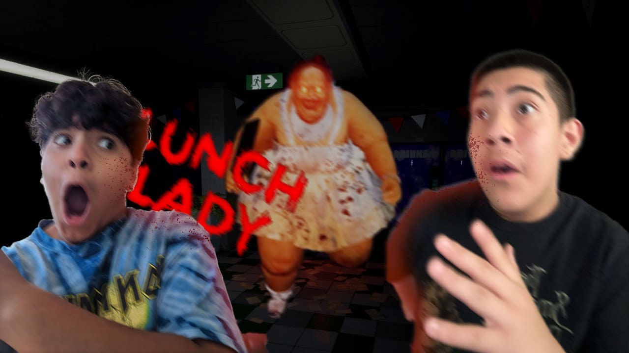 ME AND HondroTheGreat IS GETTING HUNTED DOWN BY A LUNCH LADY! Lunch