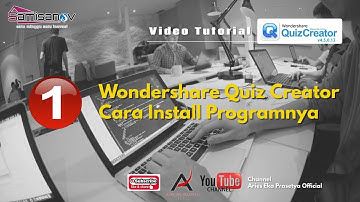Wondershare Quiz Creator | Cara Install Programnya