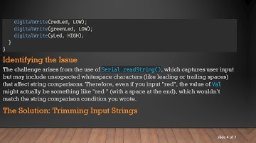 How to Fix String Comparison Issues in Arduino for LED Control