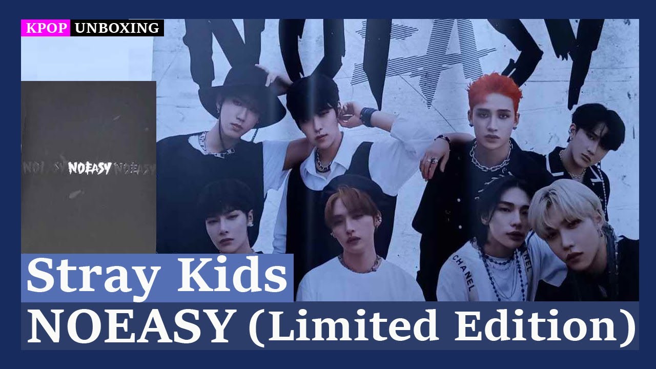 Unboxing Stray Kids [NOEASY 노이지] (Limited Edition) 스트레이 키즈 한정반 2nd ...