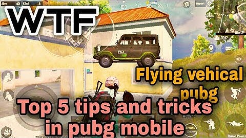 Top 5 Tips And Tricks In PUBG Runic Power Mode || Flying Vehical In PUBG || Troll Tricker