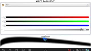 Wave Launcher for Android preview