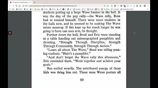 Celebrity The Wave Chapter 11 Read Aloud Profile
