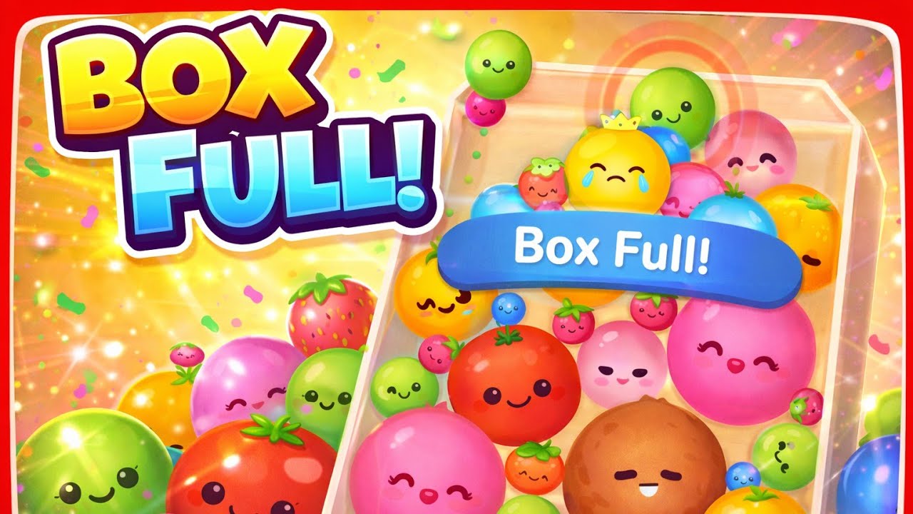  Box Full — Satisfying Fruit Merge Gameplay! 🍊