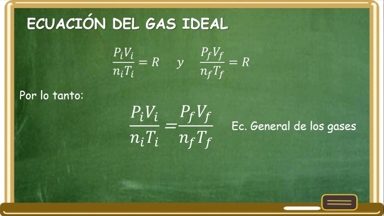 Teoría cinético molecular de los gases parte 2 ecuación del gas ideal YouTube Teoría cinético molecular de los gases parte 2 ecuación del gas ideal YouTube