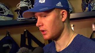 Maple Leafs Practice: Frederik Andersen - April 10, 2018