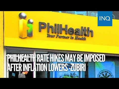 PhilHealth rate hikes may be imposed after inflation lowers at ‘comfortable level’ — Zubiri