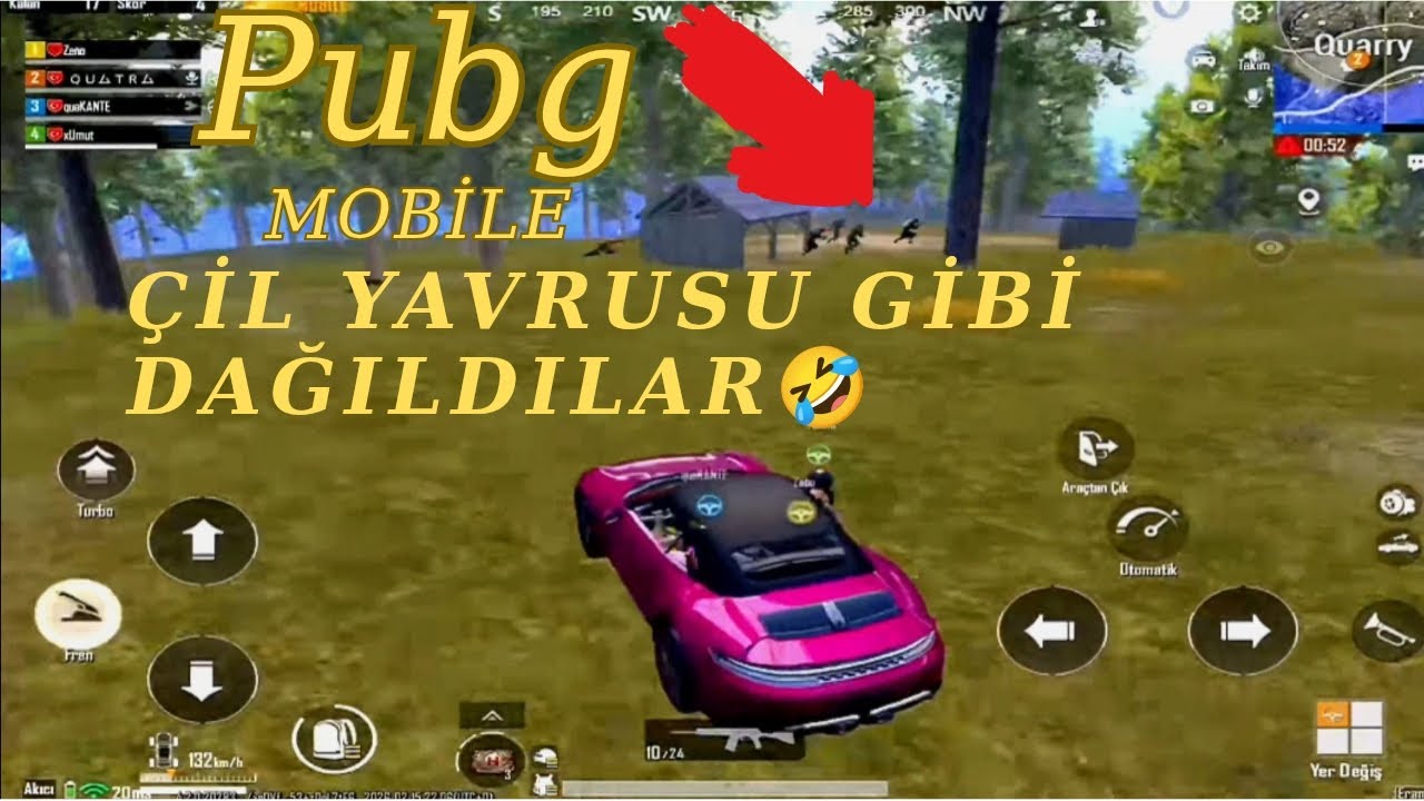 ÇİL YAVRUSU GİBİ DAĞILDILAR PUBG MOBİLE