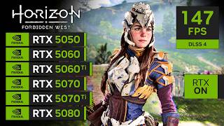 Horizon Forbidden West | RTX 5050, 5060, 5060 Ti, 5070, 5070 Ti, 5080