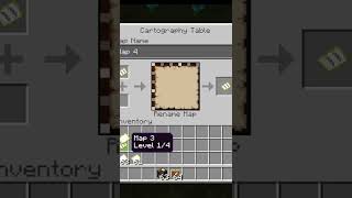 Minecraft how to mark maps on bedrock #shorts #minecraft #minecraftsurvival #minecrafthowto #fyp