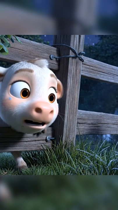 Hold On! I’m Coming 😭 Milo Saves Lost Calf | Kids Emotional Story #shorts