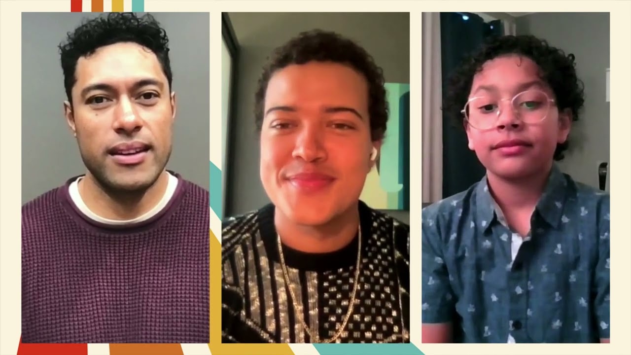 NBC's Young Rock Stars Uli Latukefu, Bradley Constant & Adrian Groulx