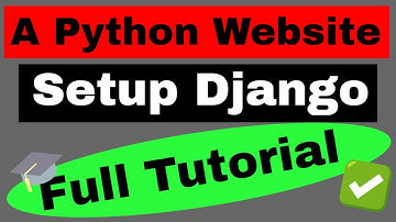 Python Website - Setup Django Project using Virtual Environment