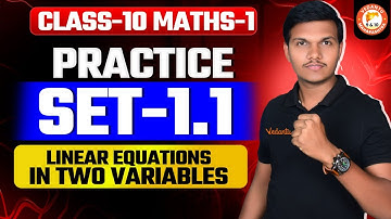 🔥Class 10 Maths 1 | Practice Set 1.1 | LINEAR EQUATIONS | Maharashtra Board 2025 | Pravin Sir