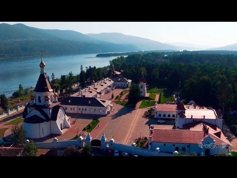 Успенский мужской монастырь / Красноярск с высоты / AerOcto 2016