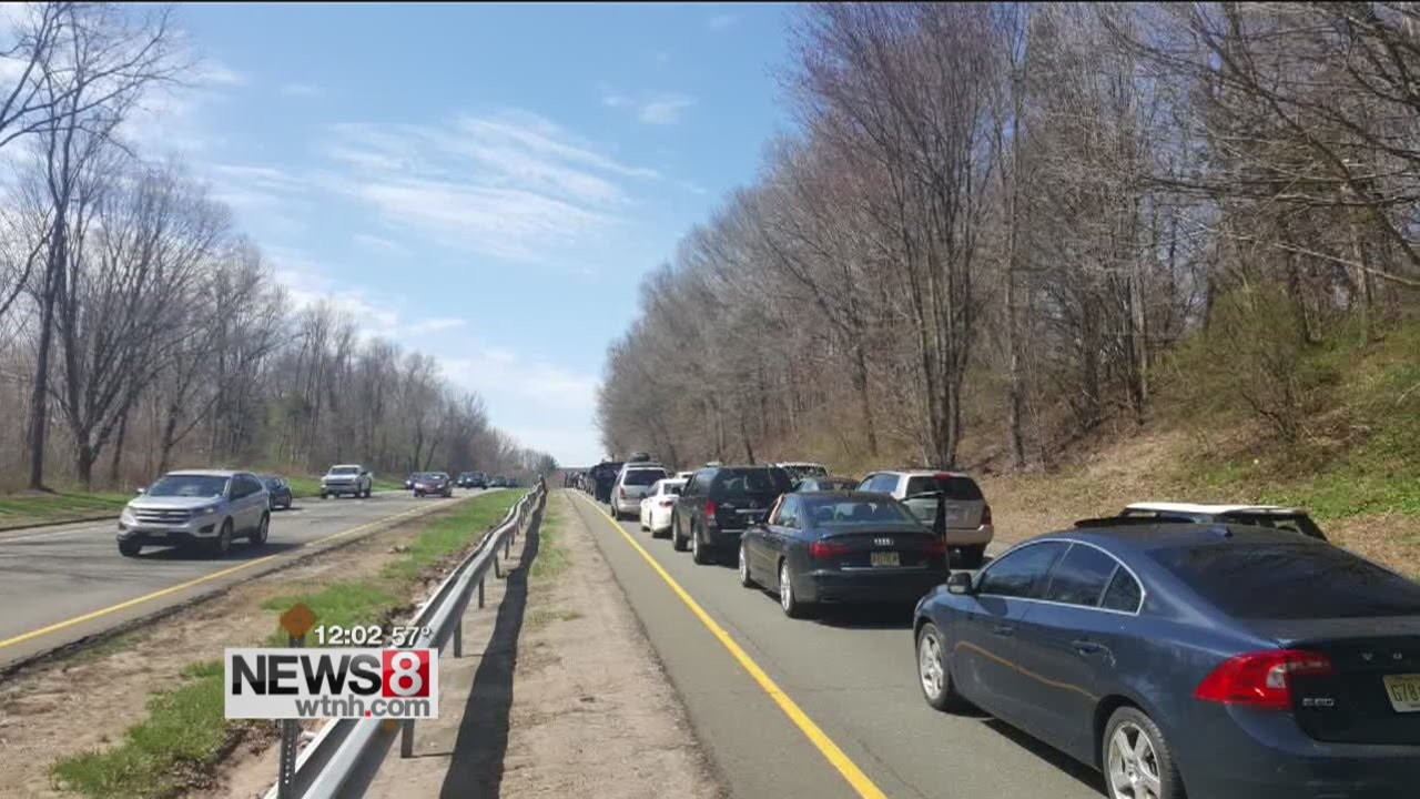 Route 15 southbound back open after multi-vehicle crash - YouTube