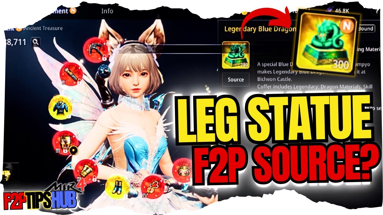 MIR4 F2P 2026 | Paano Makaipon ng 300 Legendary Statue + First Legendary Spirit Unseal!