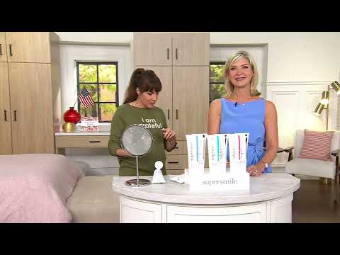 Supersmile Toothpaste Accelerator Whitening Kit Auto Delivery On QVC 