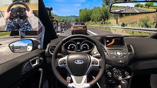 2012 Ford Fiesta ST - Euro Truck Simulator 2 [Steering Wheel Gameplay] by CARens 18,615 views 2 months ago 13 minutes, 54 seconds