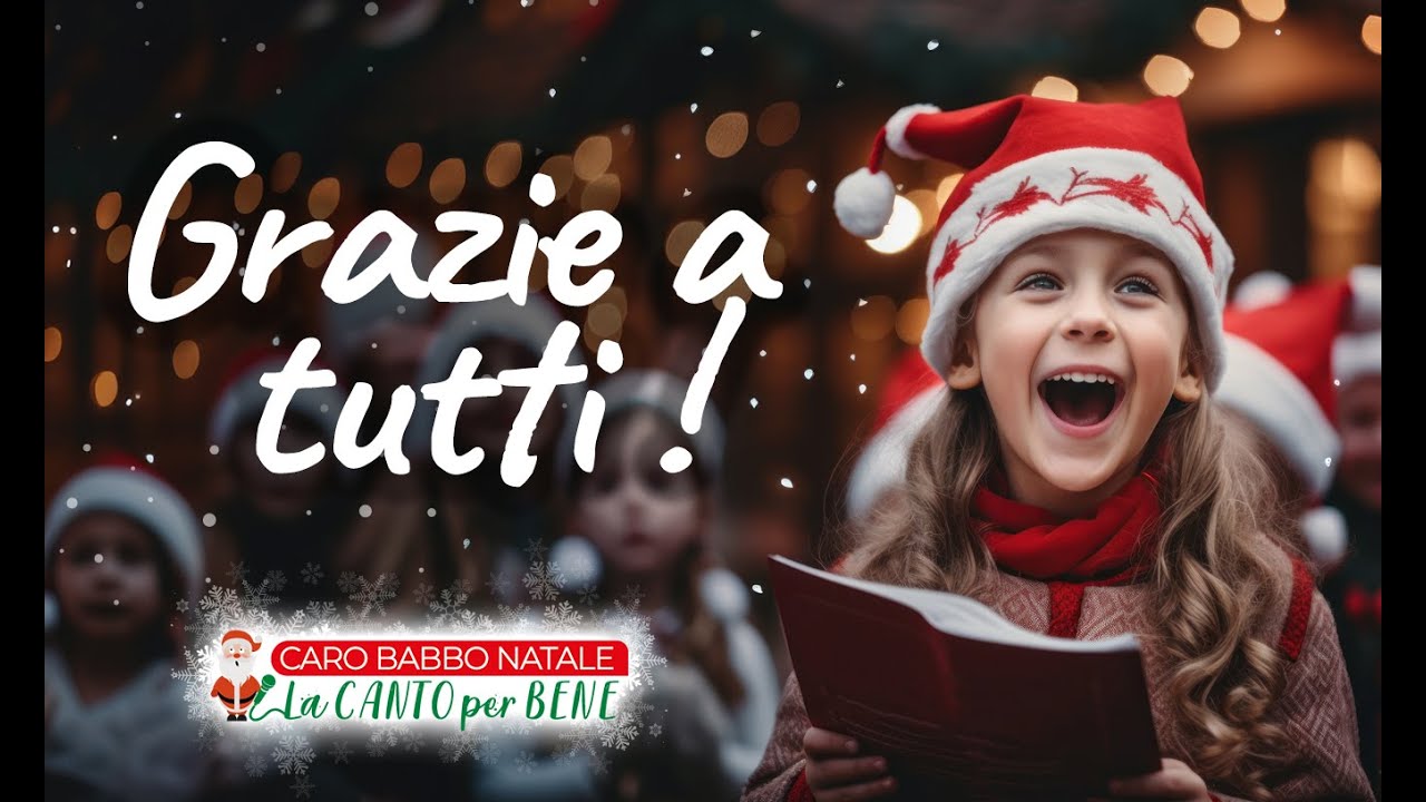 Buone Feste da Caro Babbo Natale La Canto per BENE! - YouTube