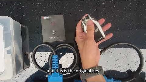 KEYDIY KD-X4 2018 BMW 740Li G11 Chansis add key programing