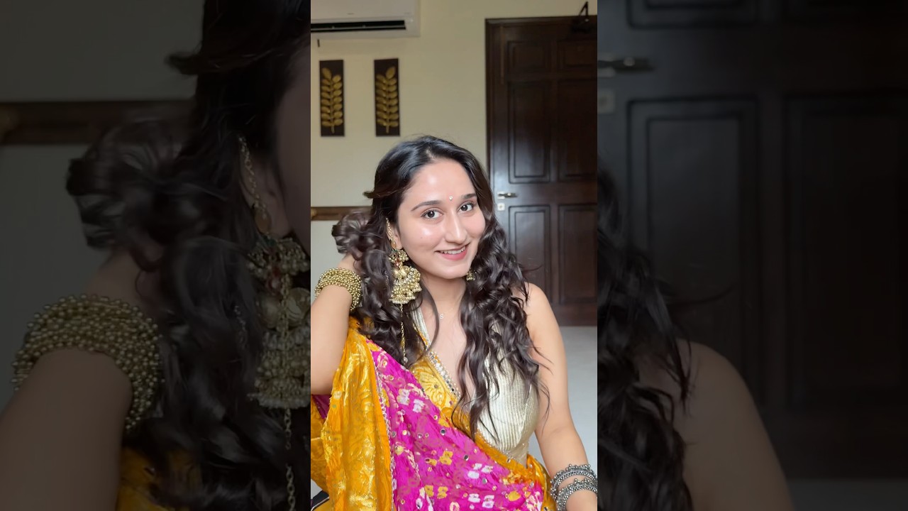 The Navratri vibes are locked in♥️💃🏻 