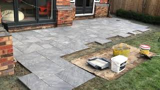 Grey Porcelain Patio Bramhall by Pure Clean Drainage PCDSOL 3,959 views 5 years ago 2 minutes, 21 seconds