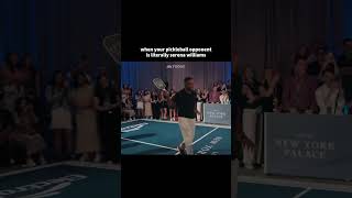 Craig Melvin and Serena Williams Play Pickleball at the Palace Invitational
