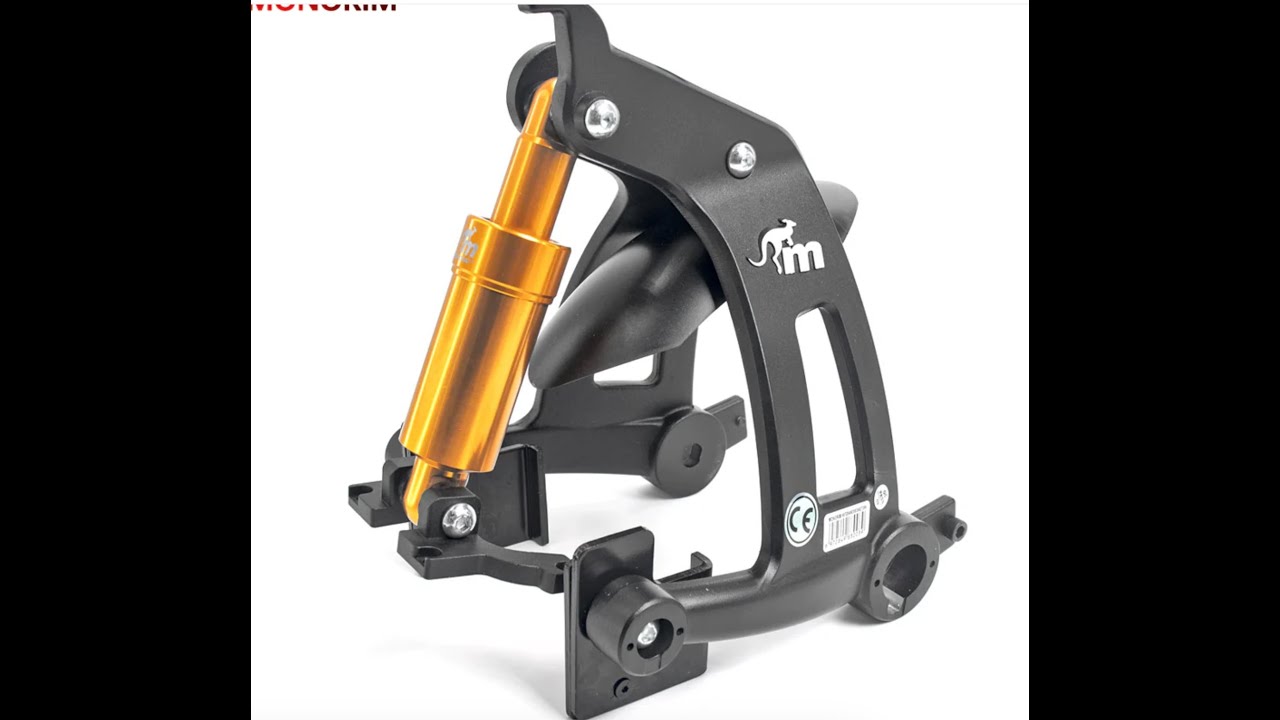 Monorim MXR1 mounting rear suspension for Ninebot max G30 series e-scooter  - YouTube