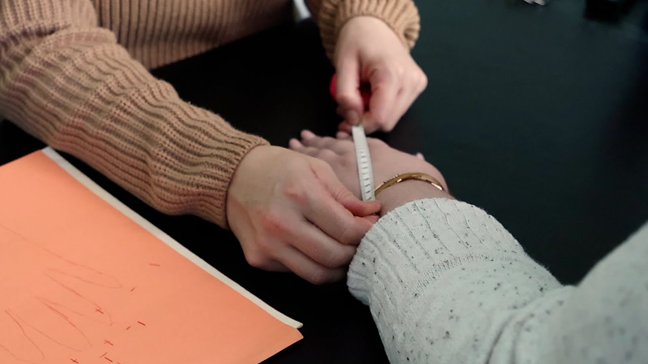 [ASMR] Instant Relaxation | Glove Fitting and Detailed Hand Measurements for 