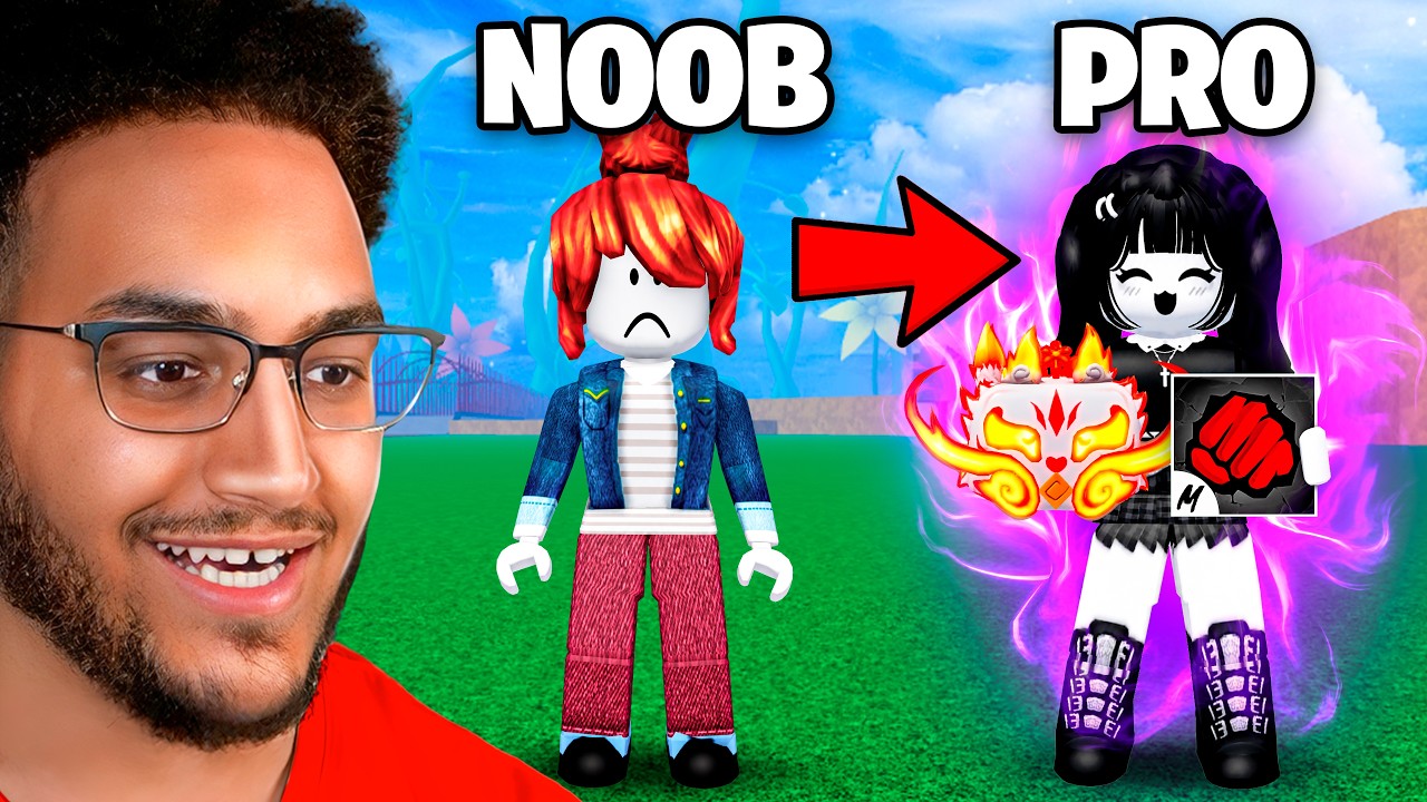 My GIRLFRIEND Goes From NOOB to PRO...