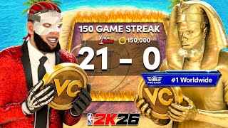 I Went Streak Hunting With #1 Worldwide in NBA2K26!