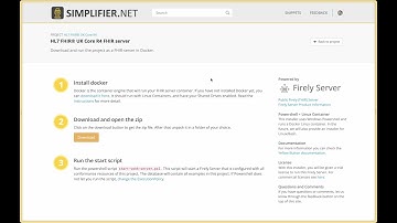 Spinning up a local FHIR server with Docker