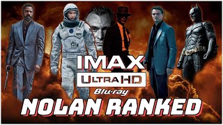 Christopher Nolan Movies Best to Worst