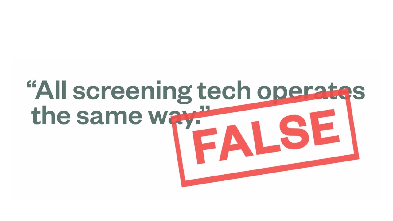 "All Screening Tech Operates the Same Way" | Common Misconception | Evolv Technology