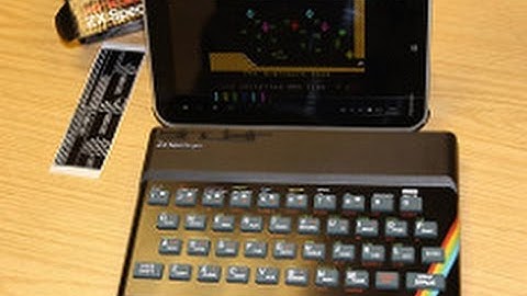 Hands on with the Recreated ZX Spectrum