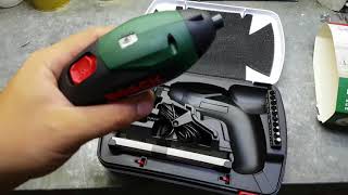 Bosch - Atornillador IXO básico, 3.6 V, 10 puntas, embalaje metálico -  YouTube