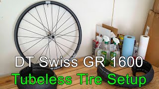 DT Swiss GR 1600 & WTB Byway - Tubeless Tire Fit