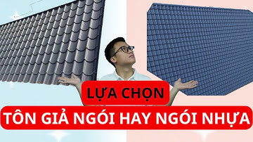 So Sánh Tôn Giả Ngói Và Ngói Nhựa | Nên Dùng Loại Nào ? Ngói Nhựa Nhập Khẩu PariEco By HMC