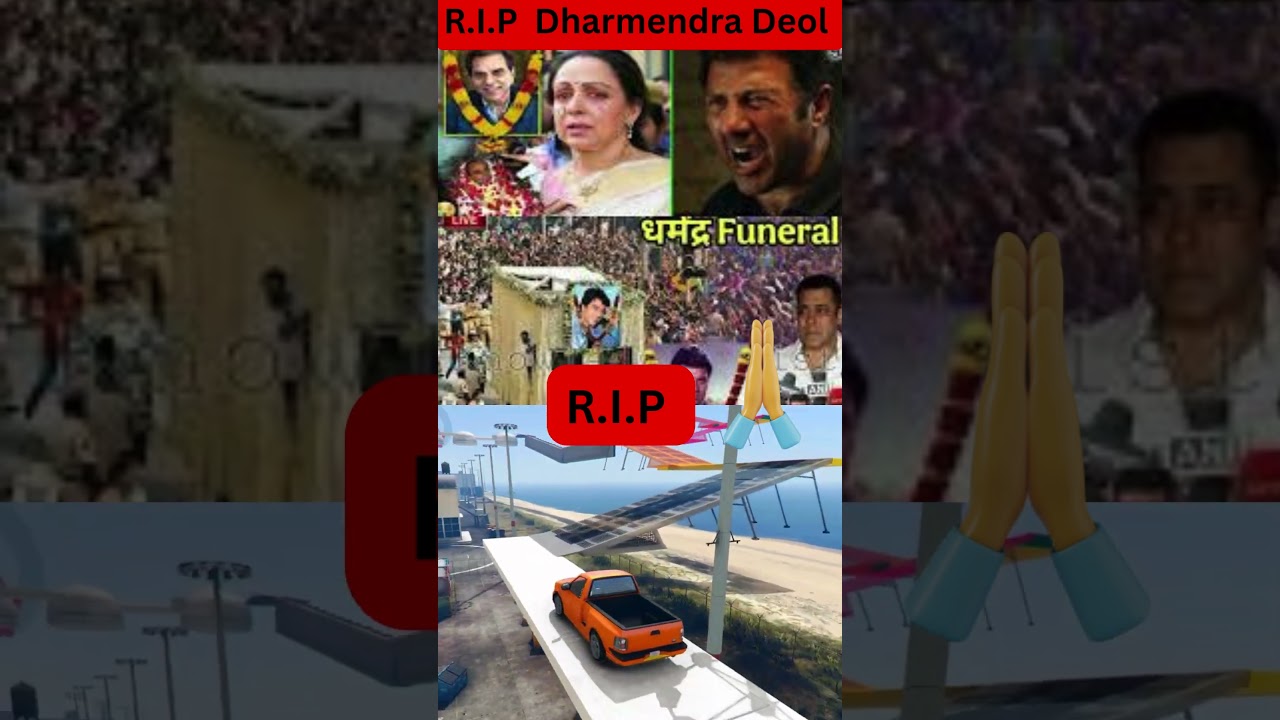RIP Dharmendra Ji 💔 Bollywood Icon Passes Away at 89 | Sunny Deol ...