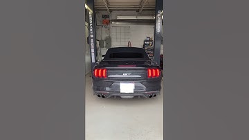 2019 Mustang GT Resonator Delete & X Pipe Exhaust